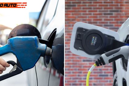 Electric vs gas-powered car