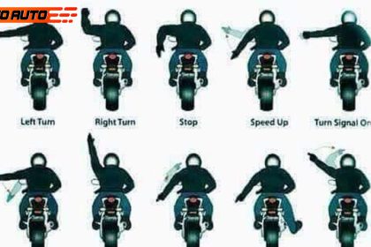 Motorcycle Hand Signal