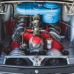 Vintage Car Engine in Peak Condition