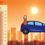 car heat wave
